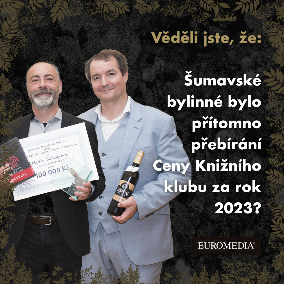 Cena Knižního klubu 2023