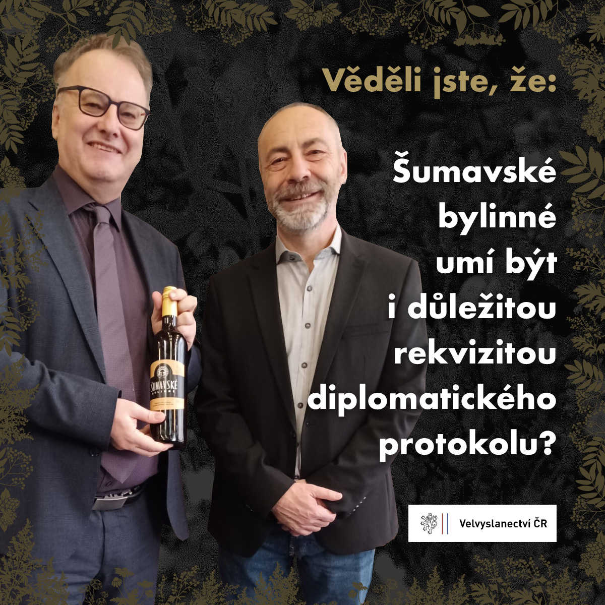 Šumavská bylinná diplomacie